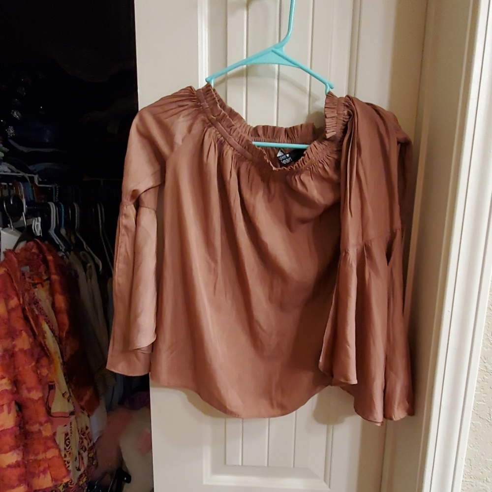 Adorable boho silky top